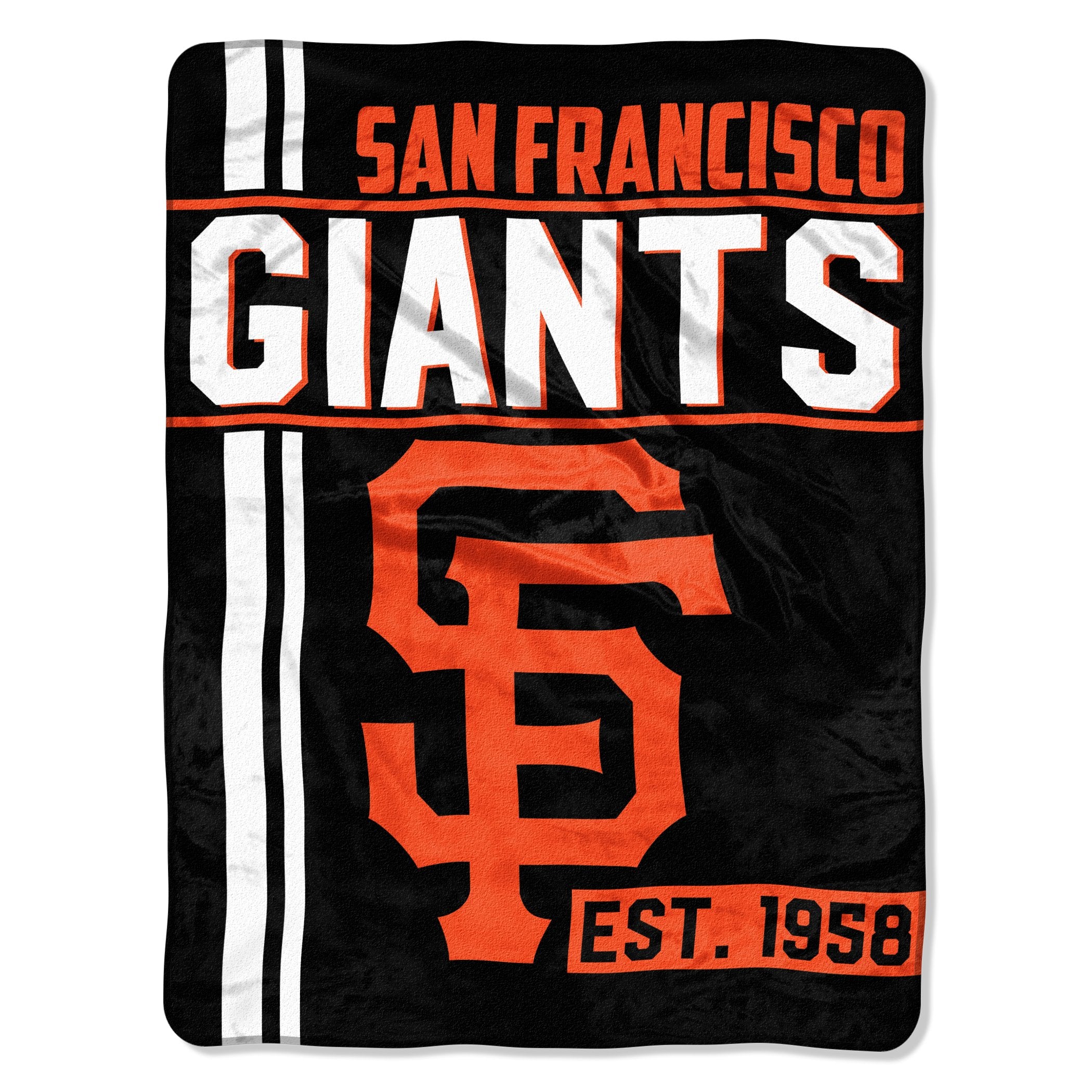 Northwest Mlb San Francisco Giants Micro Raschel Throw, One Size, Multicolor