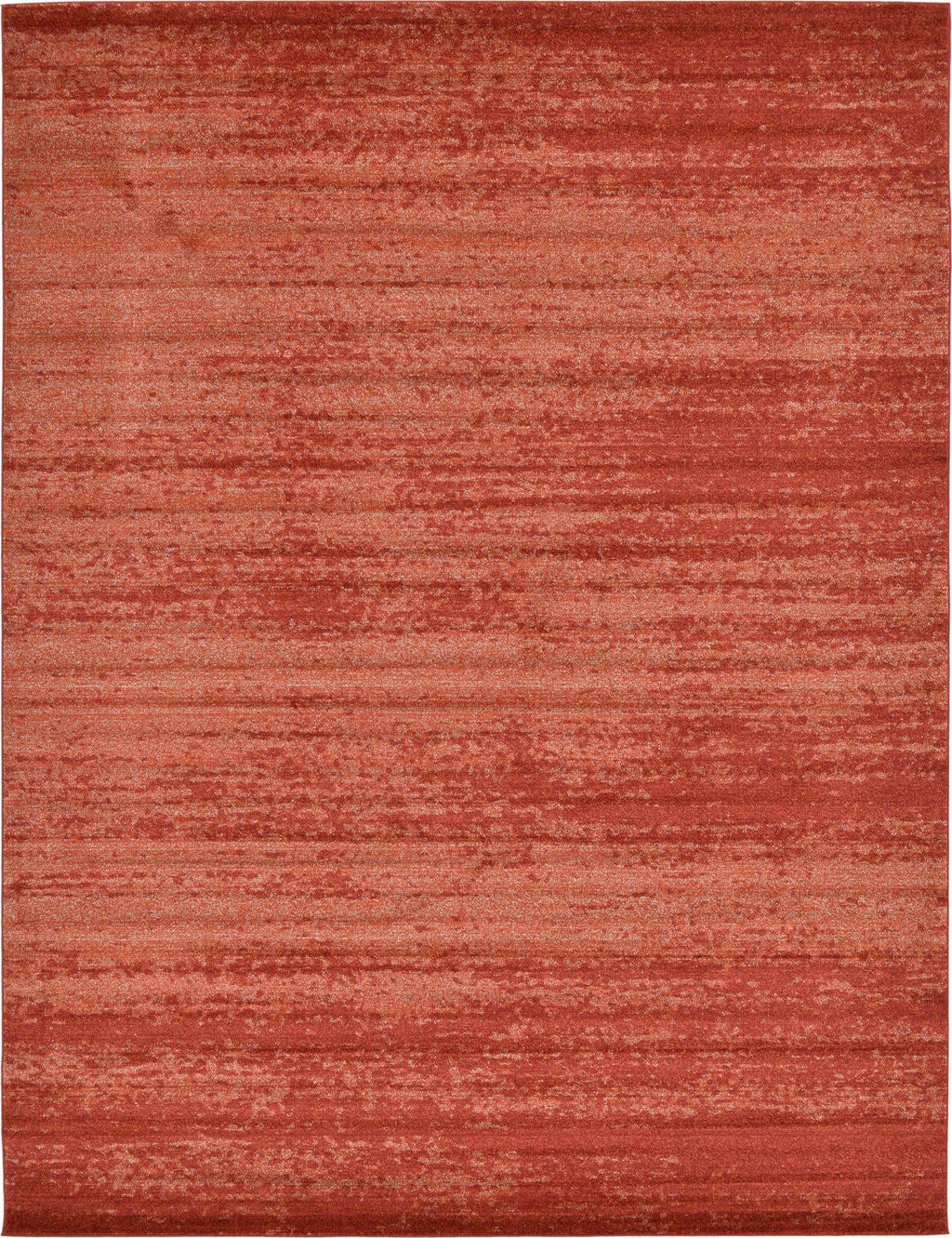 Unique Loom Del Mar Collection Area Rug - Lucille (10'x 13' Rectangle, Terracotta/ Red)
