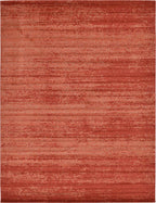 Unique Loom Del Mar Collection Area Rug - Lucille (10'x 13' Rectangle, Terracotta/ Red)