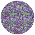 Seabreeze Sz14 Purple Coastal Rug Round 8' X 8'