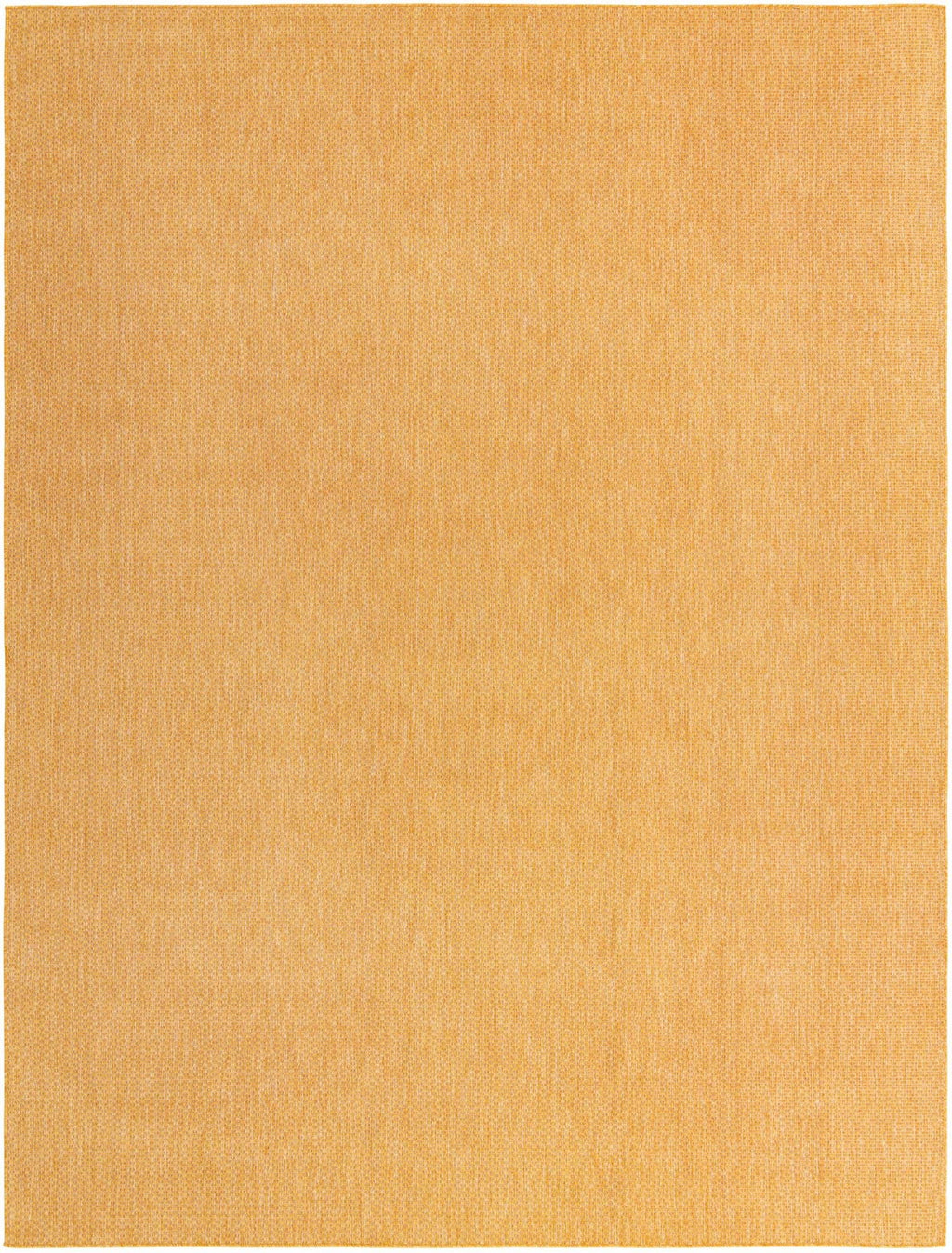 Unique Loom Collection Casual Transitional Solid Heathered Indoor/Outdoor Flatweave Area Rug (10' X 13' 1'' Rectangle, Corn Harv