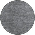 Ciara Cr1 Grey Transitional Rug Round 4' X 4'