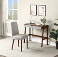Olive & Opie Hilton Desk, Espresso & Gray