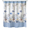 Avanti Linens - Fabric Shower Curtain, Nautical Bathroom Decor (Antigua Collection, 72')