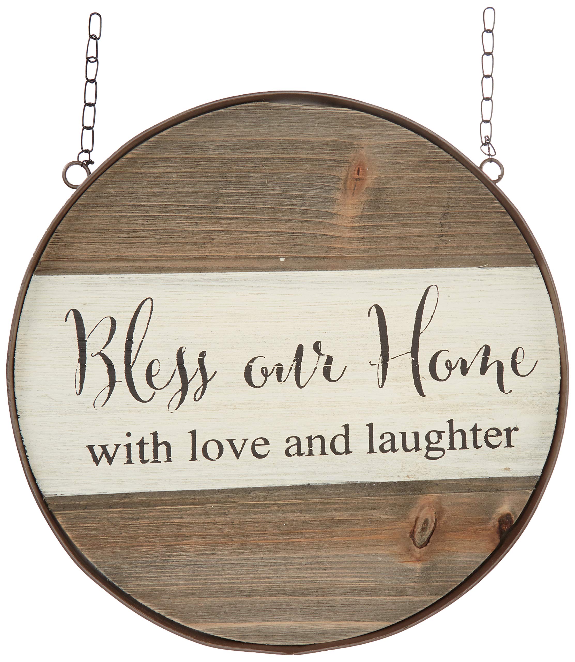 K&K Interiors Decorative Hanging Sign Arrow Replacement 13907C Wood