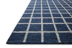 Loloi Chris Loves Julia X Polly Navy/Silver 8'-6'' X 11'-6'' Area Rug