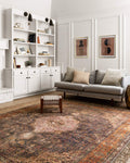 Loloi II Loren Plum/Multi 3-6 x 5-6 Accent Rug