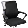 Mind Reader Ergonomic Lower Back Cushion, Office Chair Support, Posture Corrector, Memory Foam, 17'' L x 14.75'' W x 5'' H, Blac