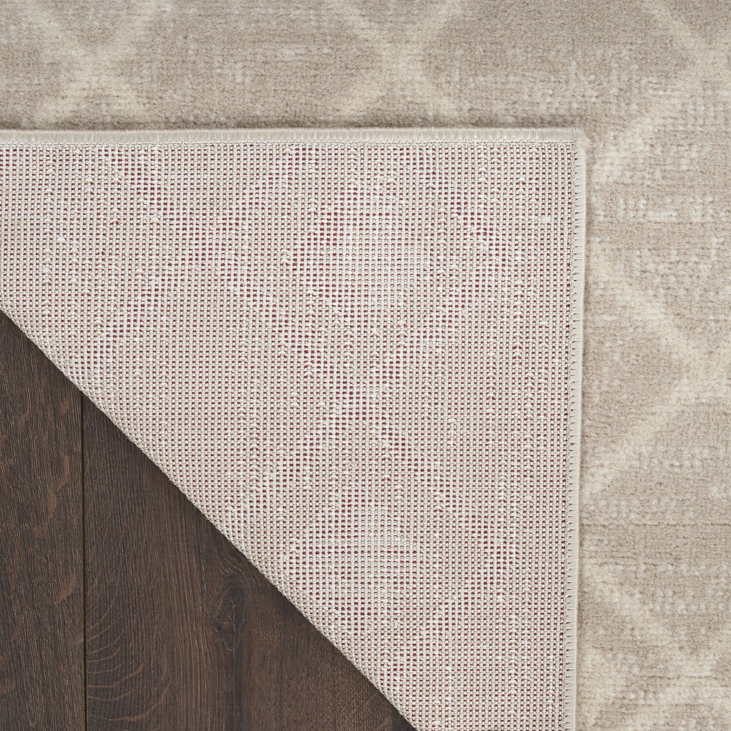 Nourison Grafix Moroccan Beige 5'3' X 7'3' Area Rug, Easy Cleaning, Non Shedding, Bed Room, Living Room, Dining Room, Kitchen