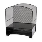 Safco Products 3260Bl Onyx Mesh Hanging File With 2 Horizontal Sorters; Black