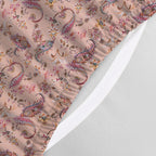 Elegant Comfort Luxury Soft Bed Sheets Paisley Pattern - 1500 Premium Hotel Quality Microfiber Softness Wrinkle And Fade Resistant (6-Piece) Bedding Set, Queen, Paisley Coral