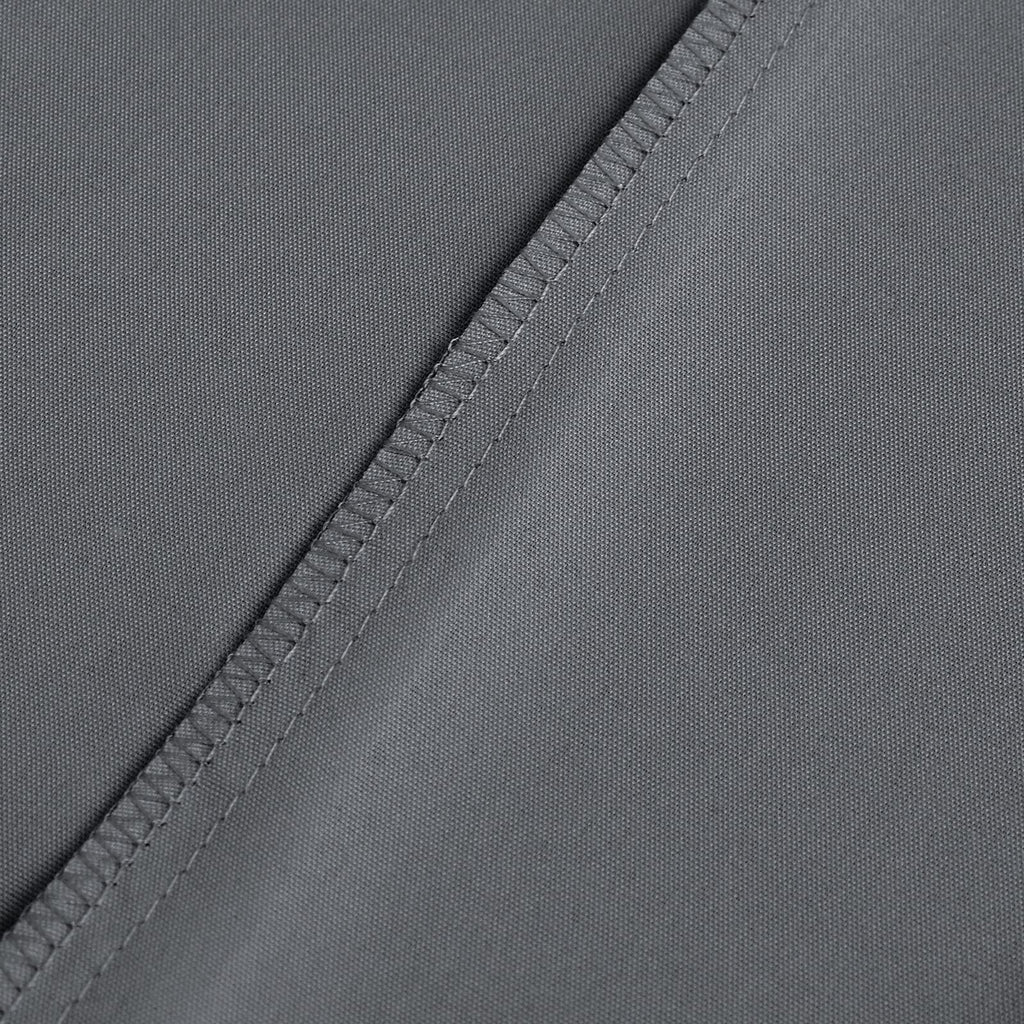 Freshculture Dark Grey Pillowcases King Size 12 Pack - Bulk Pillowcase Set - Envelope Closure - Soft Brushed Microfiber Fabric -