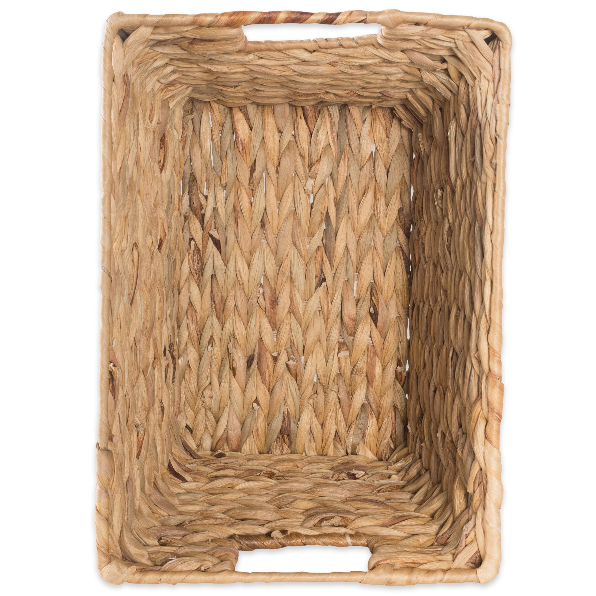 Dii Hyacinth Collection Storage Baskets, Small Set, Assorted Sizes, Natural, 3 Piece