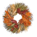 26 Fall Sorghum Harvest Autumn Artificial Wreath