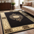 Superior Elegant Medallion Collection 8 x 10 Area Rug, Attractive Rug with Jute Backing, Durable and Beautiful Woven Structure