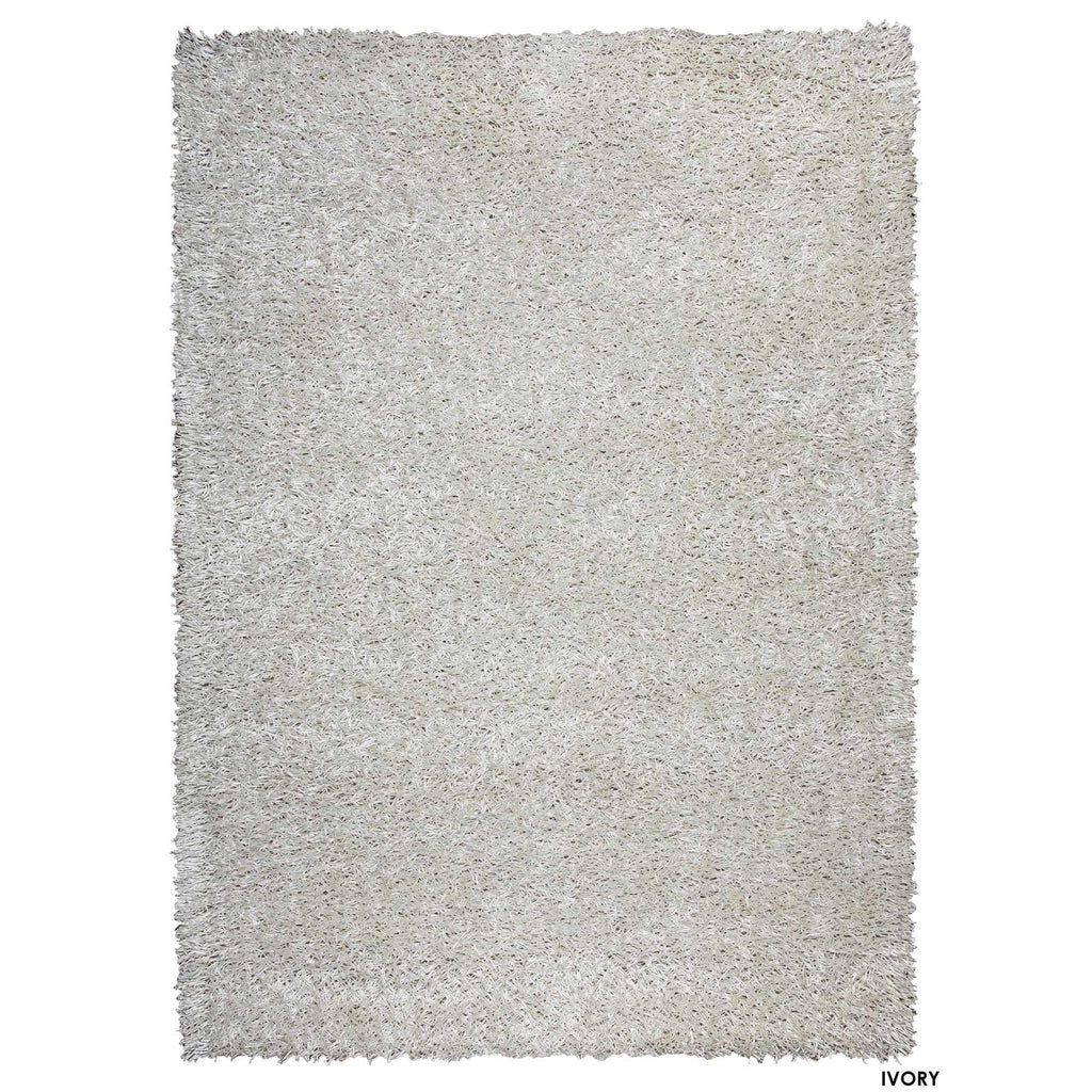 Rizzy Home | Km2314 | Kempton Collection | Polyester Area Rug | 5' X 7' | White Solid