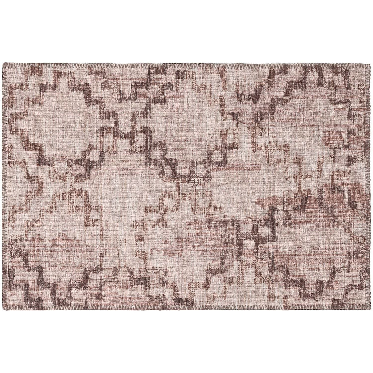 Sedona Sn15 Brown Transitional Rug Rectangle 5' X 7 ' 6"
