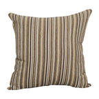 Blazing Needles Square Jacquard Throw Pillows, 17", Otto Sahara 2 Count