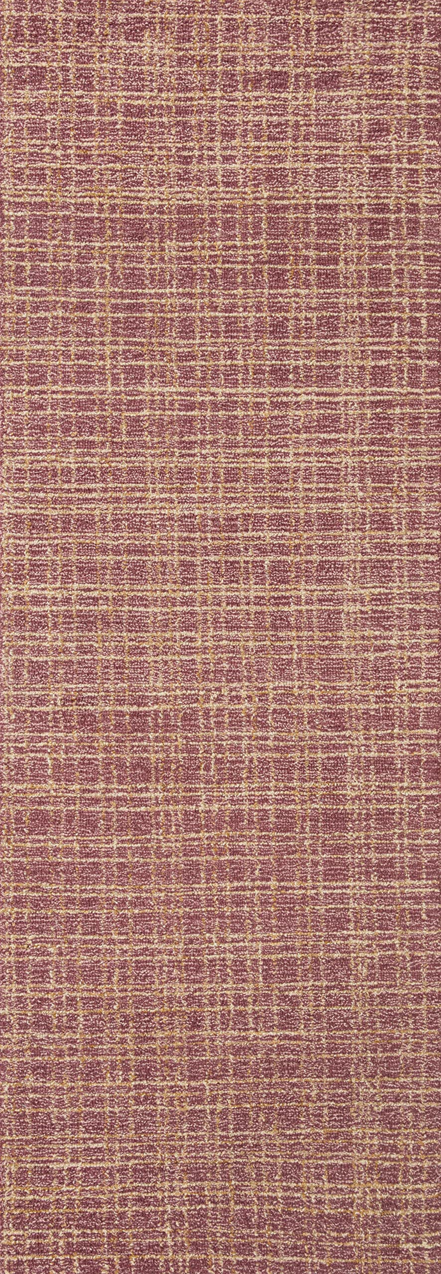 Loloi Chris Loves Julia X Polly Berry/Natural 2'-6'' X 7'-6'' Runner Rug