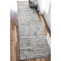 nuLOOM Sherill Abstract Transitional Clearance Runner Rug, 2 x 8, Grey