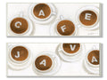 The Stupell Home Decor Collection Must Have Java and Cafe Rectangle Duo Kitchen Wall Plaque