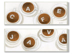 The Stupell Home Decor Collection Must Have Java and Cafe Rectangle Duo Kitchen Wall Plaque