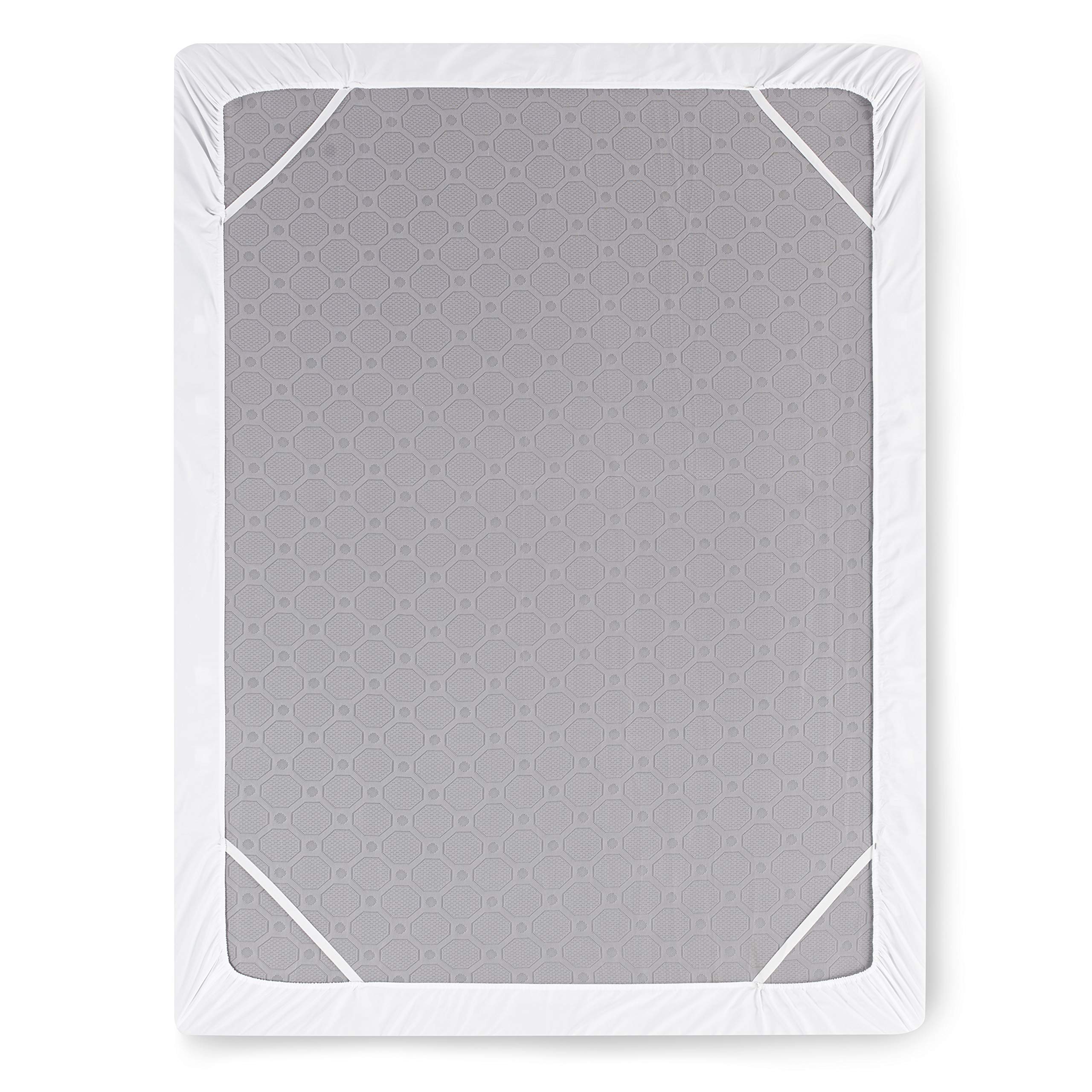 Nestl Extra Deep Pocket Sheets - Fits Mattress 18-24 Inches Deep, Extra Deep Pocket King Size Sheets Sets, 4 Piece King Size Sheets, King Sheets Deep Pocket, Off White Sheets