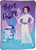 Jay Franco Star Wars Forces Of Destiny Blanket, Purple