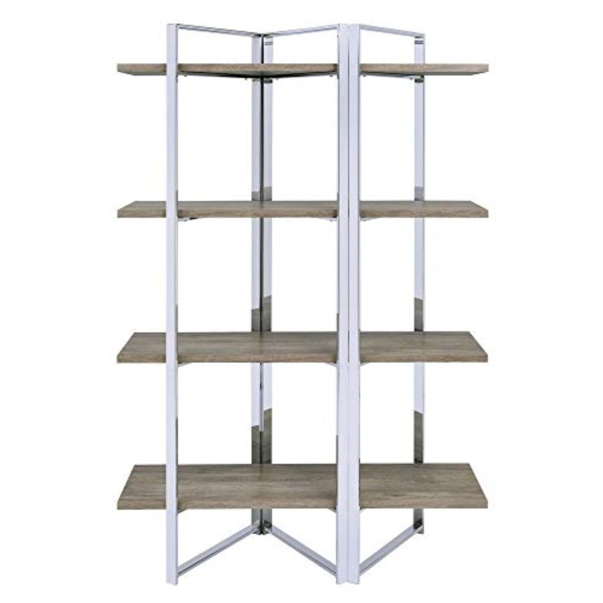 92545 Bookshelf  Chrome