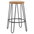 Joe PU Backless Stool, (Set of 2)