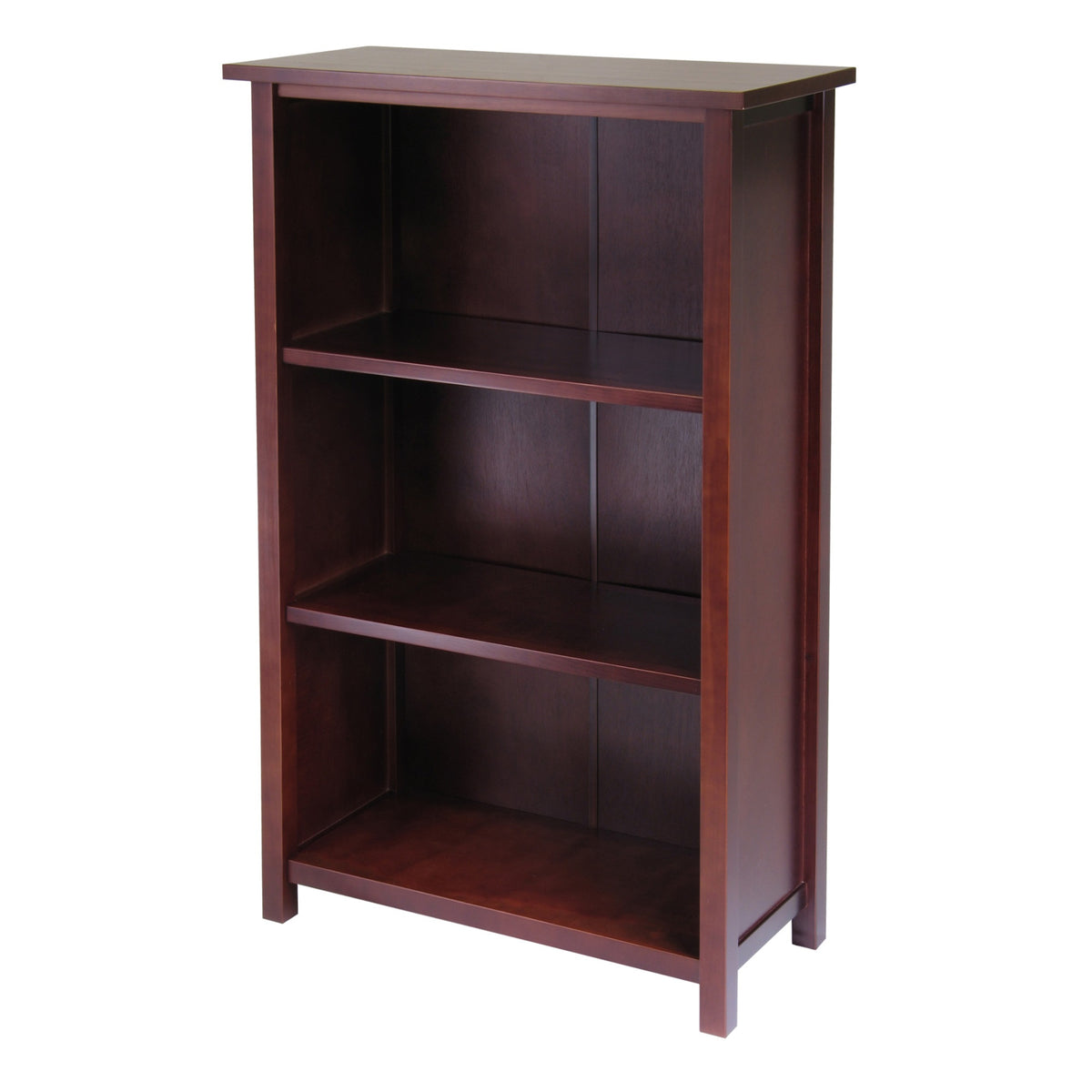 Milan 3Section Shelf, Walnut