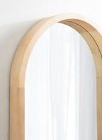 Hutton Wood Framed Arch Mirror