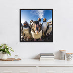 Funny Penguin Selfie by The Creative Bunch Studio