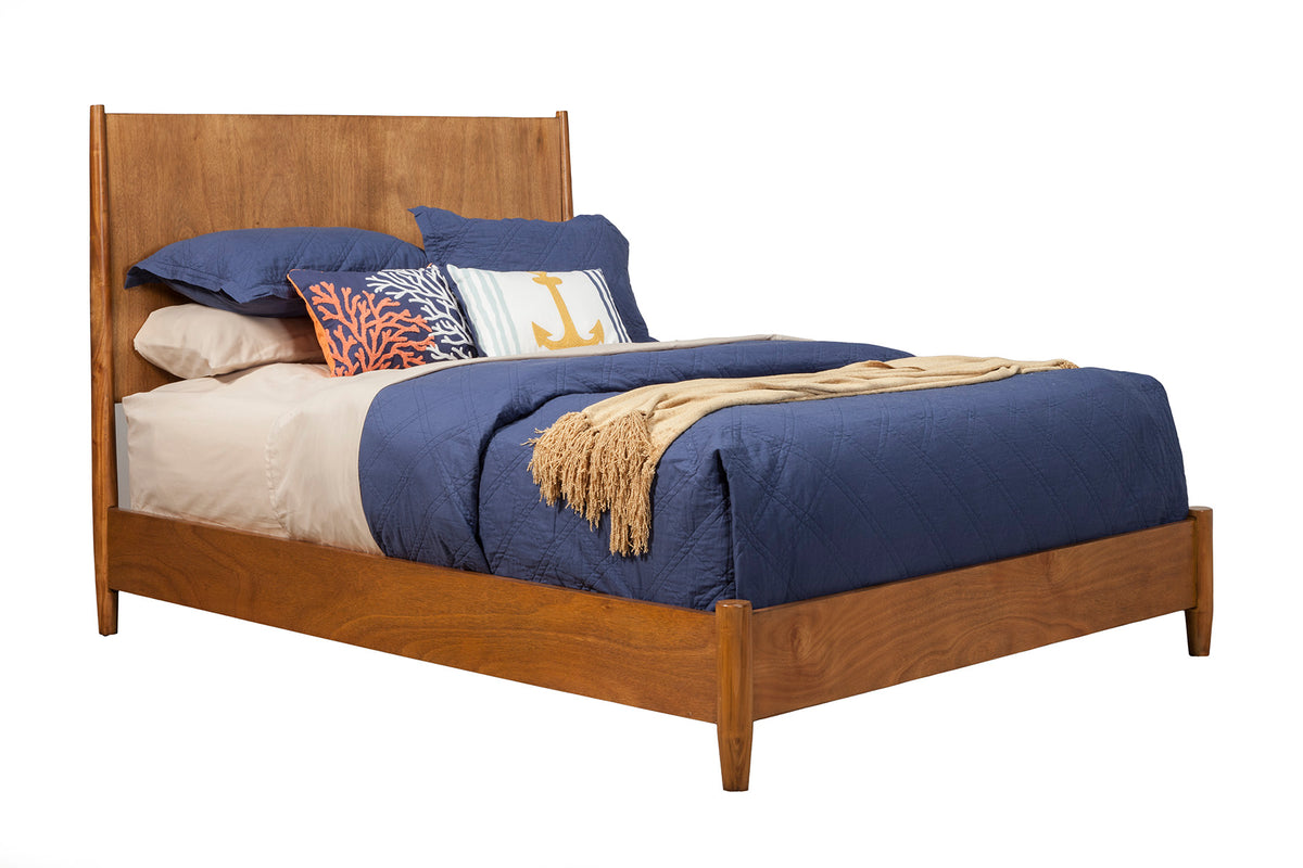 Flynn Queen Panel Bed, Acorn