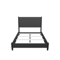 Flynn California King Panel Bed, Black