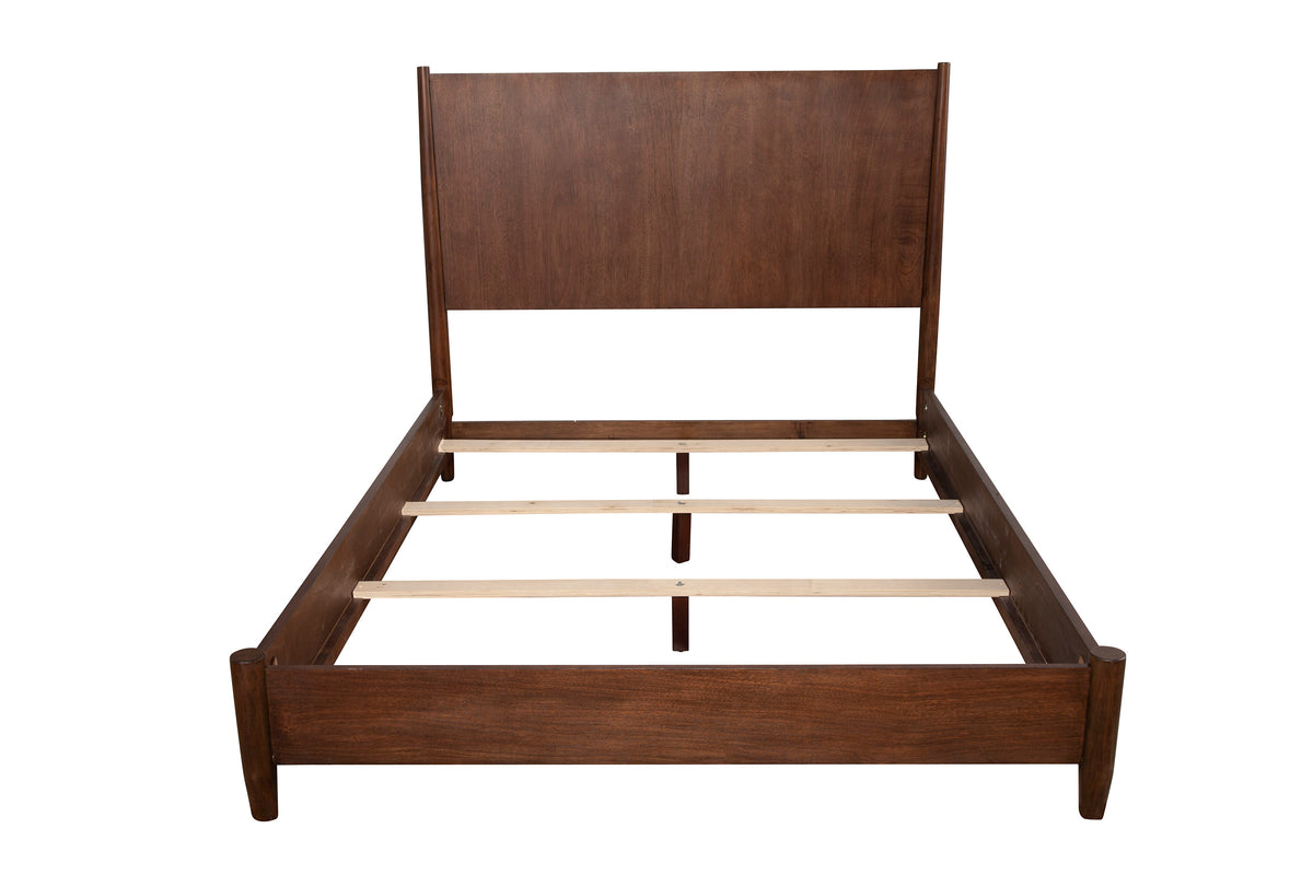Flynn Standard King Panel Bed, Walnut