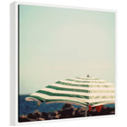 Under the Umbrella by Laura Evans Framed Canvas Wall Art Print