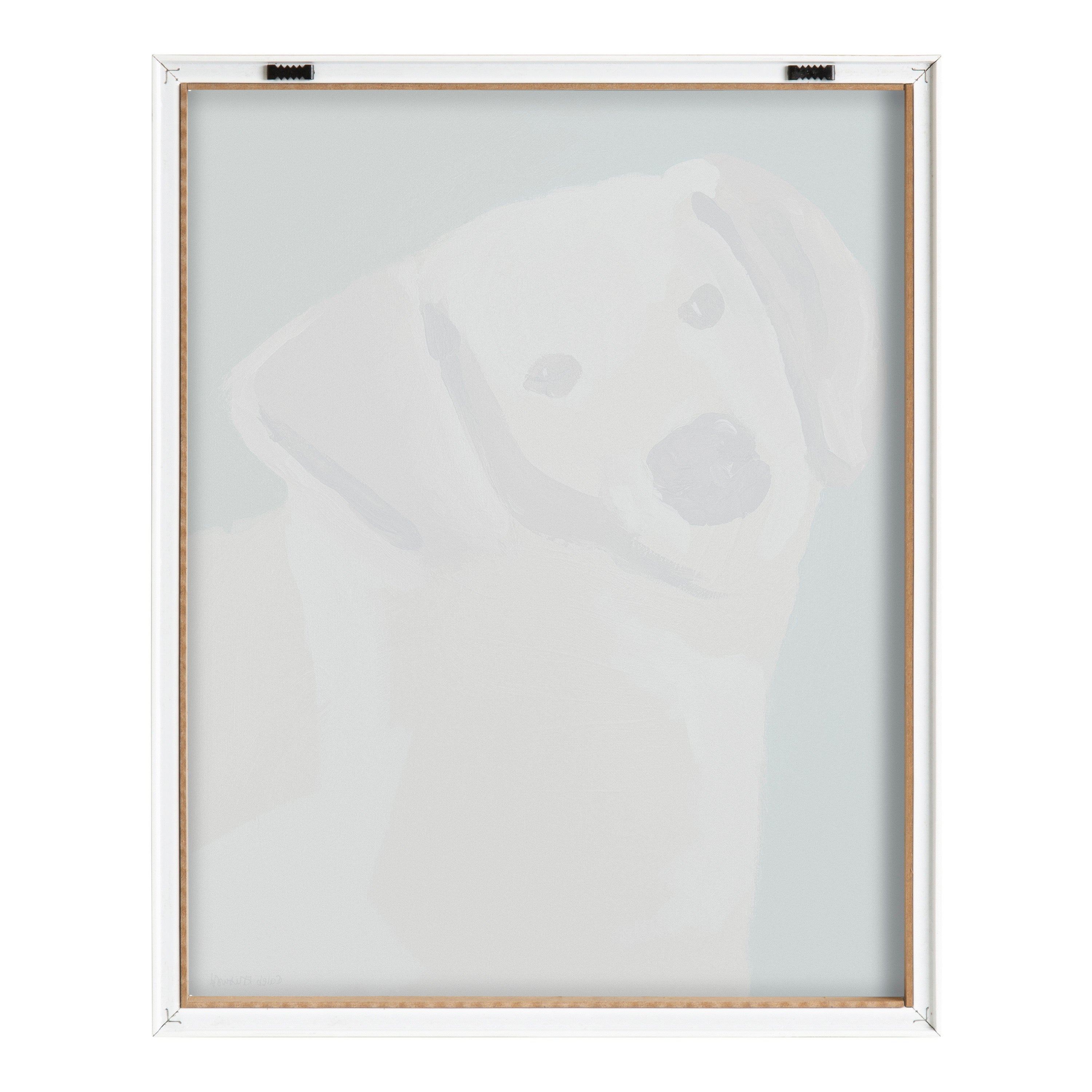 Blake Lily Framed Printed Glass by Caleb Griswold