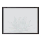 Blake Parrys Agave Framed Printed Glass by Emily Marie Watercolors