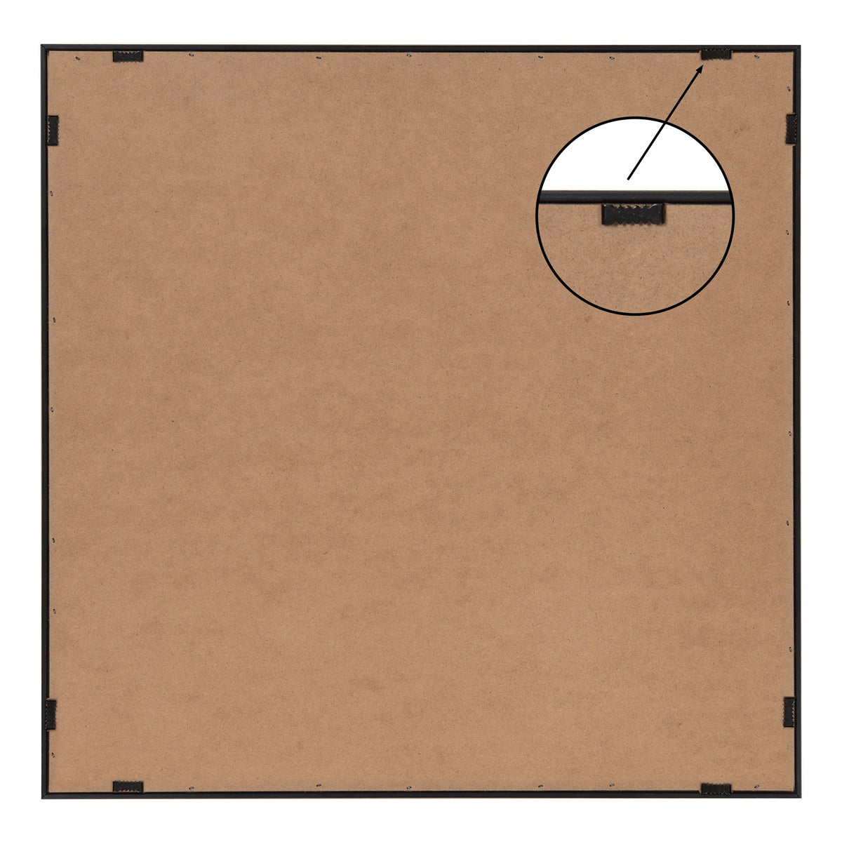 Sylvie Circles and Curves Earthy Neutral Framed Canvas by The Creative Bunch Studio