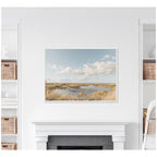 Sylvie Marshland Framed Canvas by Crystal Lynn Collins