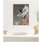 Sylvie Spring Skiing Framed Canvas by Sarah Eisenlohr