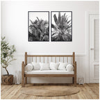 Palms No. 13 & No.15 2 Piece Framed Canvas Wall Art Set by Alicia Bock