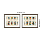Meditation No. 3 2 Piece Framed Wall Art Print Set by Kelly Knaga