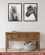 Sylvie Benevolence and Indomitable Framed Canvas Set by Alicia Abla