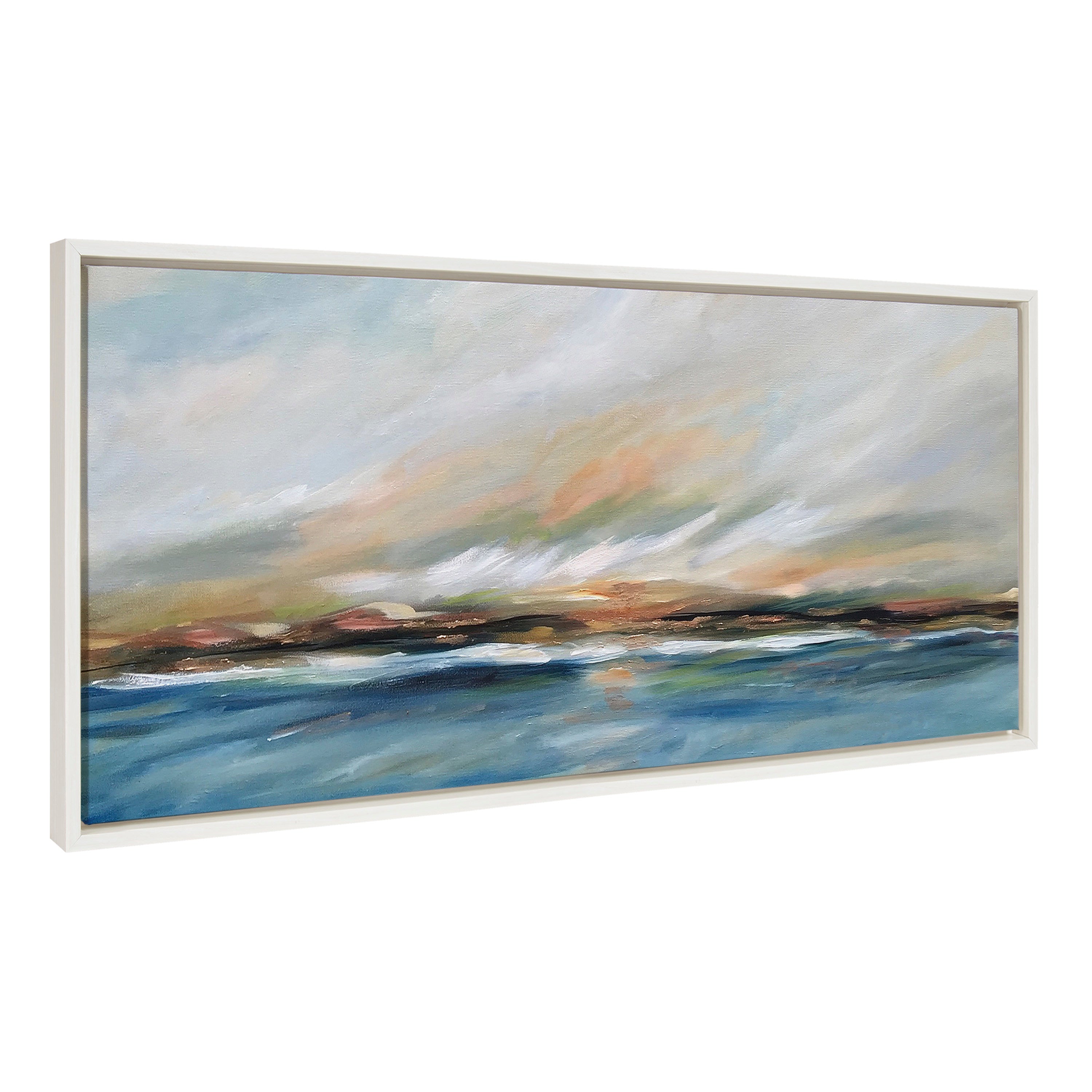 Sylvie Sunday Morning Framed Canvas by Mary Sparrow