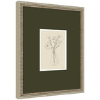 Floral Vase by Gabrielly Guedes Framed Wall Art Print
