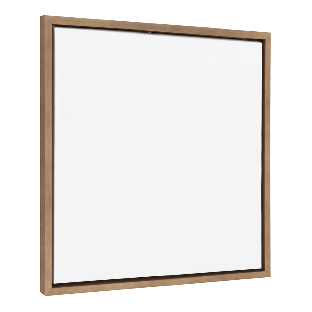 Sylvie Blank Framed Canvas 22x22