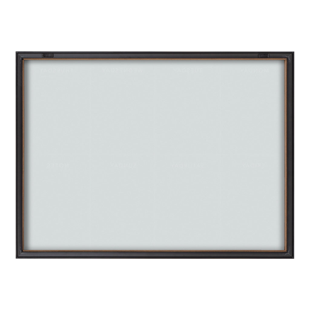 Blake This Week Teal Framed Printed Glass by The Creative Bunch Studio