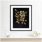 Framed Art Moody Floral 7 by Annie Quigley